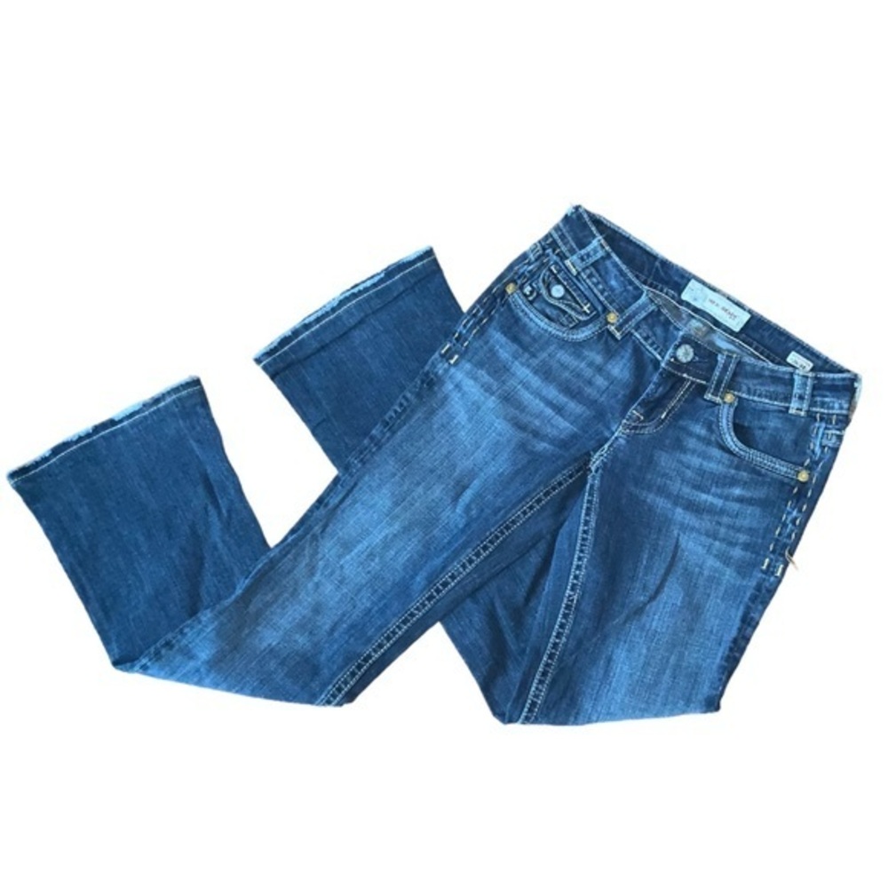 MEK New York Dark Wash Denim Bootcut Jeans Size 26